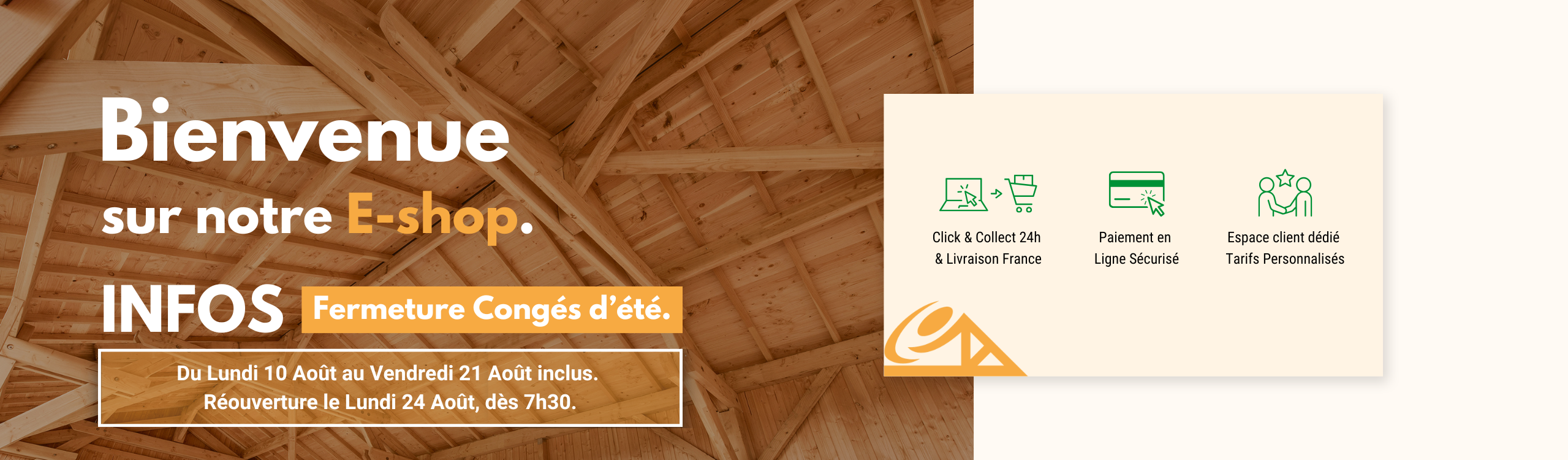 Bienvenue sur notre e-shop ESCAFFRE BOIS