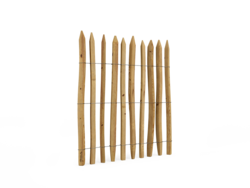 Ganivelle NOISETIER refendu hauteur 1.20 ml - écart 3 à 5 cm - rouleau de 5 ml