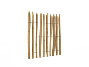 Ganivelle NOISETIER refendu hauteur 0.60 ml - écart 3 à 5 cm - rouleau de 5 ml